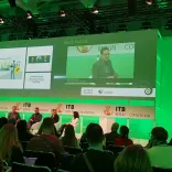 MICE expert Marco Oelschlegel at the panel about trends in the MICE market