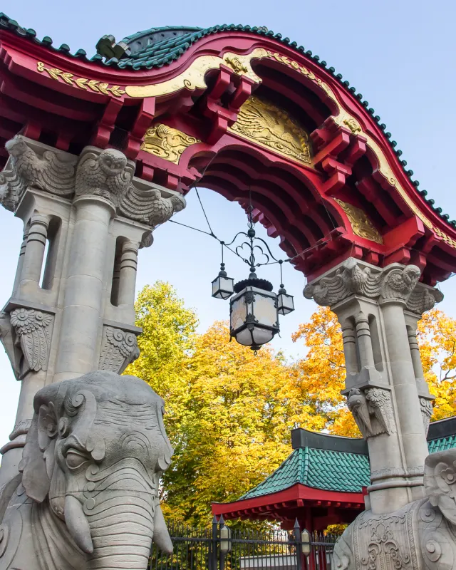 Das Elefantentor vom Zoo Berlin
