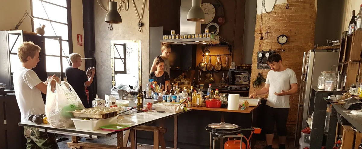 Foto: Pop-up-Restaurant in Barcelona