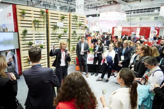Launch von "Sustainable Meetings Berlin" auf der IMEX Frankfurt