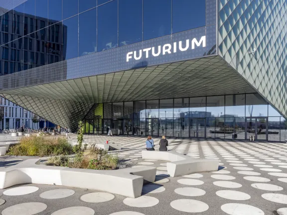 Eingang des Futuriums
