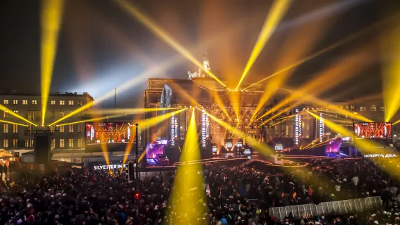 Silvester am Brandenburger Tor